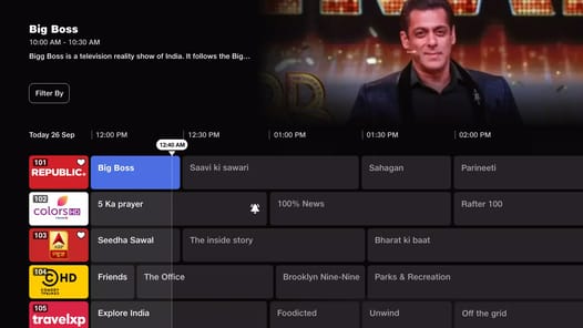 Jiotv+ APK screenshot 1