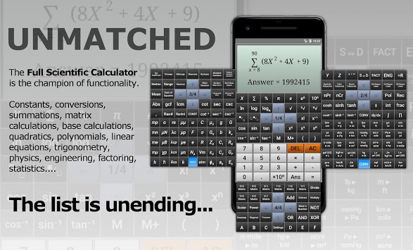 Full Scientific Calculator APK screenshot 1