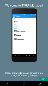 TWRP Manager  (Requires ROOT) APK screenshot 1