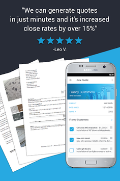 Invoice & Estimate: JobFLEX APK screenshot 1