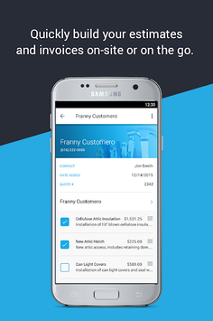 Invoice & Estimate: JobFLEX APK screenshot 1