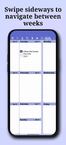 Weekly Planner APK screenshot 1