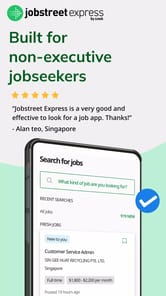 Jobstreet Express Jobs APK screenshot 1