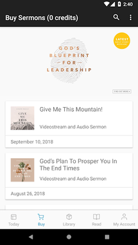Joseph Prince APK screenshot 1 Joseph Prince APK screenshot 1