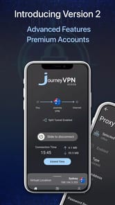 JourneyVPN - Private & Secure APK screenshot 1