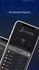 JourneyVPN - Private & Secure APK screenshot 1