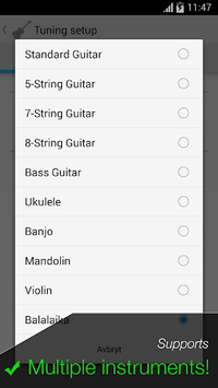 Pro Guitar Tuner APK screenshot 1