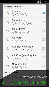 Pro Guitar Tuner APK screenshot 1