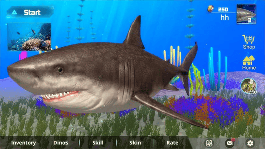 Megalodon Dino Survival Sim APK screenshot 1