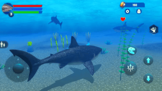 Megalodon Dino Survival Sim APK screenshot 1