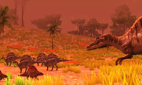 Spinosaurus Dinosaur Simulator APK screenshot 1