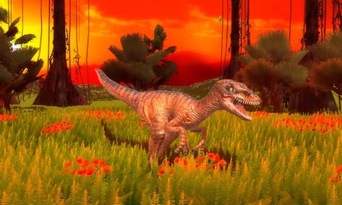 Velociraptor Dino Simulator APK screenshot 1