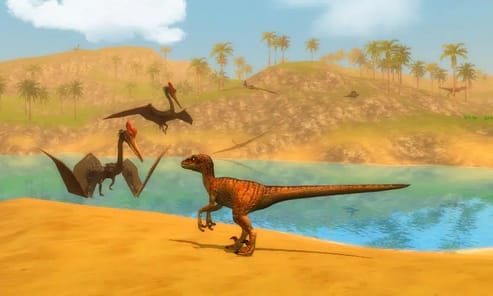 Velociraptor Dino Simulator APK screenshot 1
