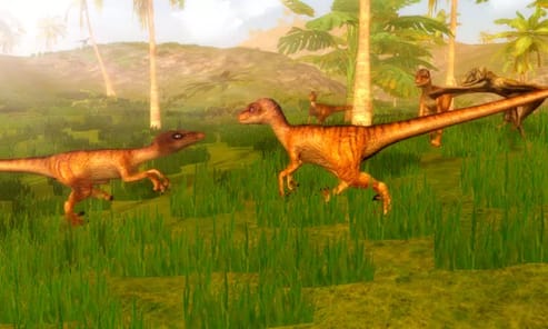 Velociraptor Dino Simulator APK screenshot 1