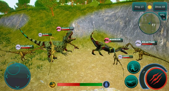 The Cursed Dinosaur Isle APK screenshot 1