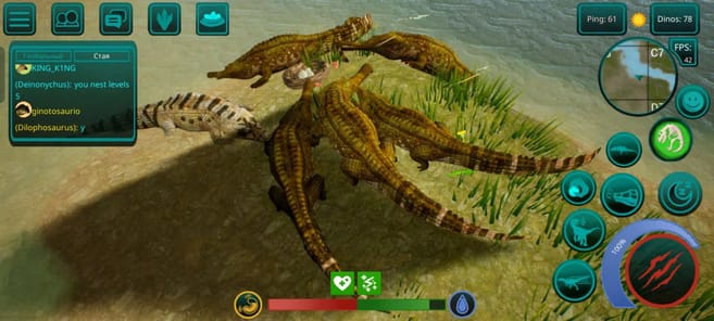 The Cursed Dinosaur Isle APK screenshot 1