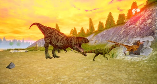 The Cursed Dinosaur Isle APK screenshot 1