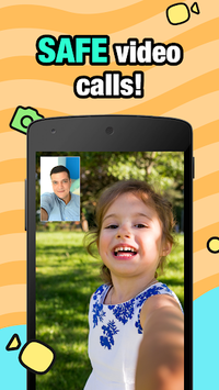 JusTalk Kids - Safe Video Chat and Messenger APK screenshot 1