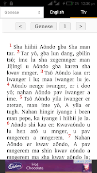 Tiv Bible (Bibilo) APK screenshot 1