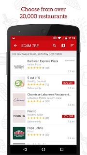 Just Eat  APK screenshot 1