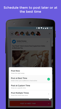 Crowdfire: Social Media Manager APK screenshot 1 Crowdfire: Social Media Manager APK screenshot 1