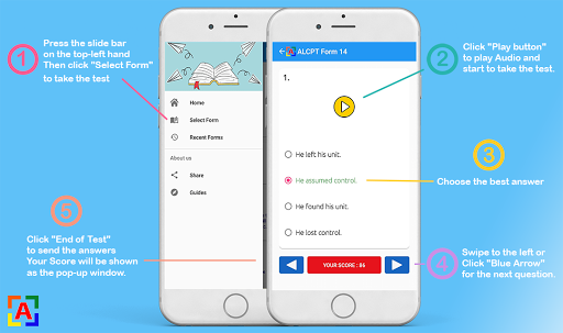American Language Course Placement Test (ALCPT) APK screenshot 1