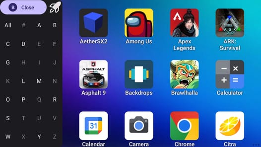 Console Launcher APK screenshot 1