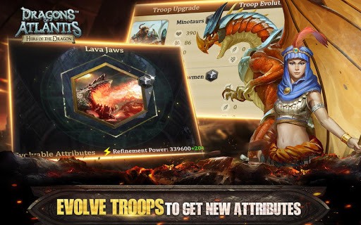 Dragons of Atlantis APK screenshot 1