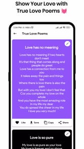 Love Poems APK screenshot 1