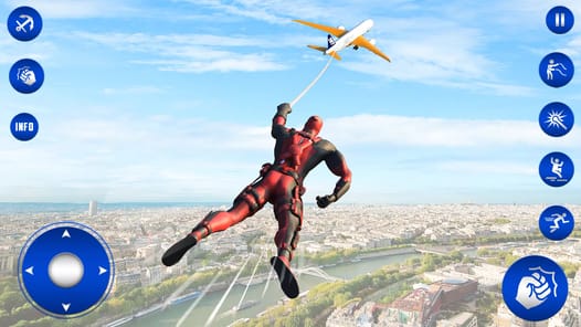 Spider Fighting Rope Hero Game APK screenshot 1