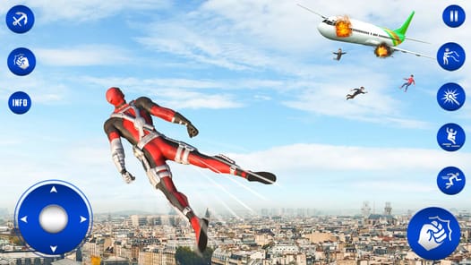 Spider Fighting Rope Hero Game APK screenshot 1