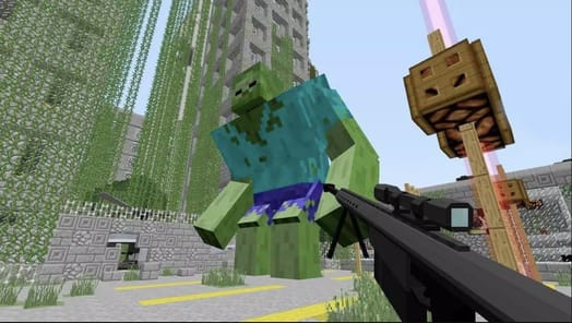Minecraft: Zombie and Mutant APK screenshot 1