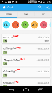 iFont(Expert of Fonts) APK screenshot 1