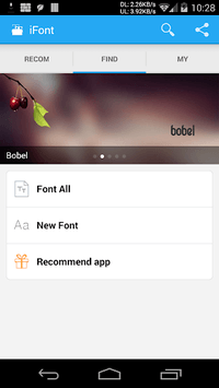 iFont(Expert of Fonts) APK screenshot 1