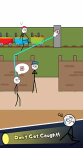 Thief Game:Stickman Puzzle APK screenshot 1