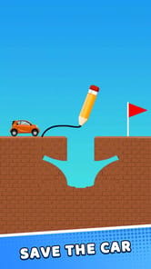 Draw Line Bridge-Puzzle Game APK screenshot 1