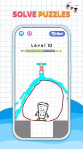 Help Glass-Draw To Fill APK screenshot 1