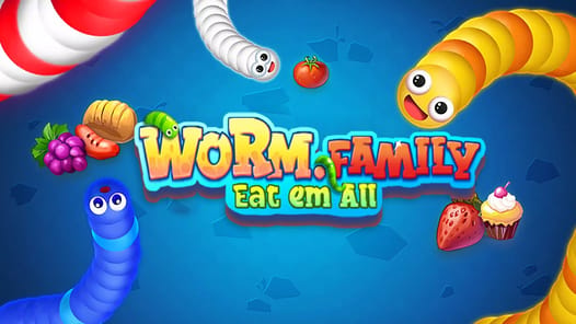 Worm Family - Eat em All APK screenshot 1