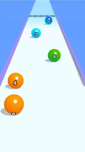 Ball Run 2048: merge number APK screenshot 1