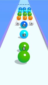 Ball Run 2048: merge number APK screenshot 1