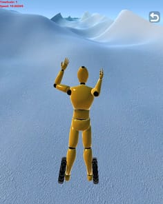 Mannequin Downhill APK screenshot 1