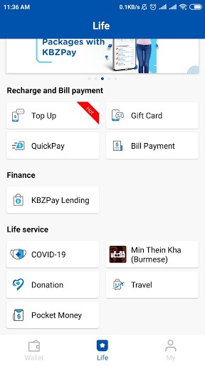 KBZPay APK screenshot 1