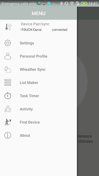 Q7 SmartWatch APK screenshot 1
