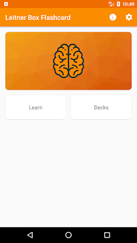 Leitner Box Flashcard APK screenshot 1