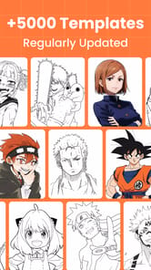 Anime AR Draw: How to Draw APK screenshot 1