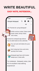 Notes APK screenshot 1