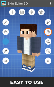 Skin Editor 3D for Minecraft APK screenshot 1 Skin Editor 3D for Minecraft APK screenshot 1