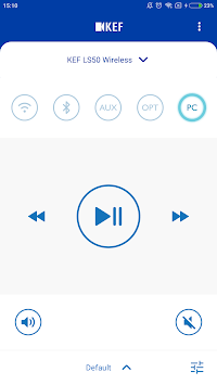 KEF Control APK screenshot 1 KEF Control APK screenshot 1