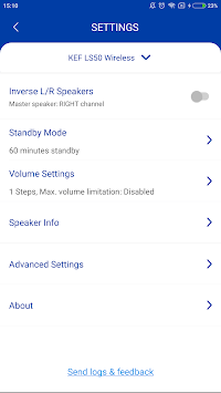 KEF Control APK screenshot 1 KEF Control APK screenshot 1