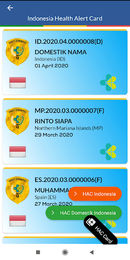 eHAC Indonesia APK screenshot 1 eHAC Indonesia APK screenshot 1